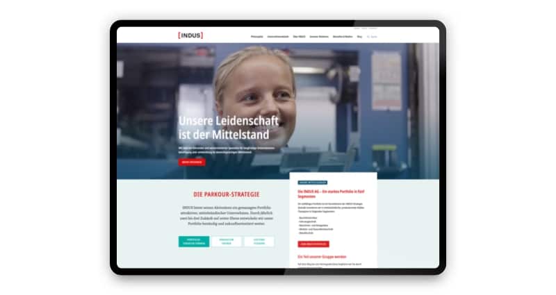 Veranstaltung: Zeitgemäßer Auftritt: Website-Relaunch bei INDUS