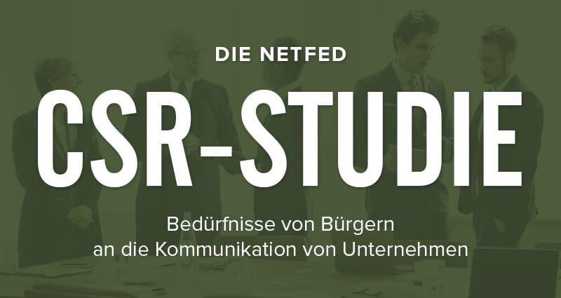Projekt: NetFed CSR-Studie