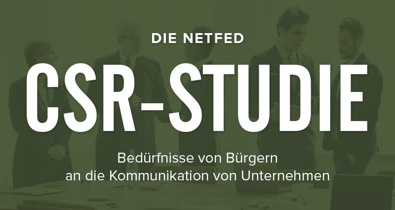 Beitrag: NetFed CSR-Studie