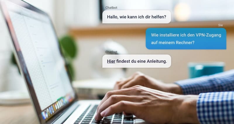 Blogpost: 7 Gründe für einen internen Chatbot