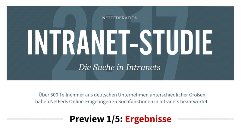 Intranet-Studie: Ergebnisse Beitrag: Intranet-Studie: Ergebnisse