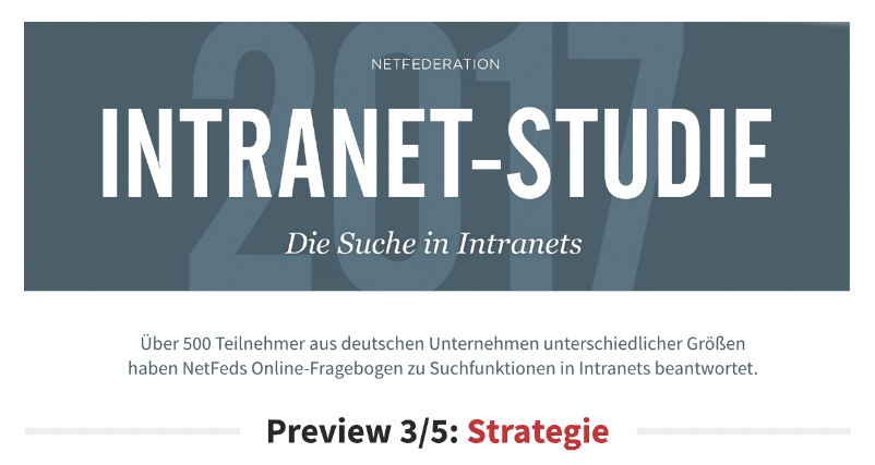 Beitrag: Intranet-Studie: Strategie