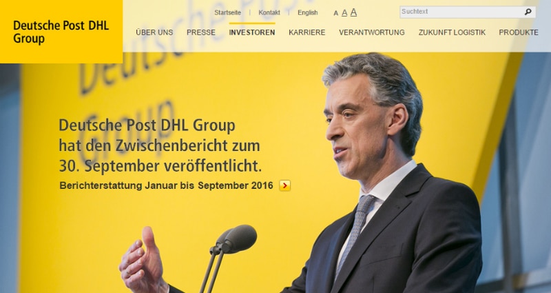 IR-Support für DPDHL Veranstaltung: IR-Support für DPDHL