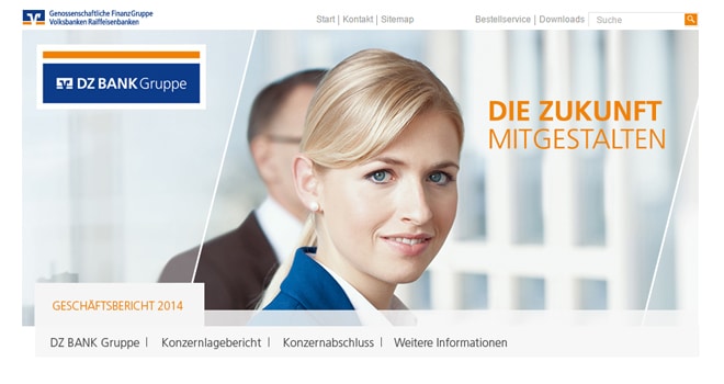 Die Zukunft mitgestalten: Digitaler Geschäftsbericht der DZ BANK Veranstaltung: Die Zukunft mitgestalten: Digitaler Geschäftsbericht der DZ BANK
