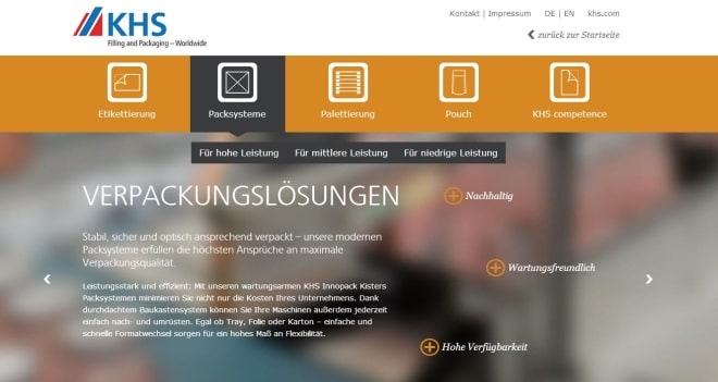 Veranstaltung: Überzeugende Verpackung: Produkttexte für KHS-Microsite