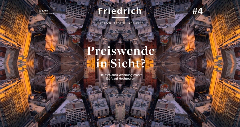 Projekt: Online-Magazin der DZ BANK: Friedrich – Research. Trends. Analysen.