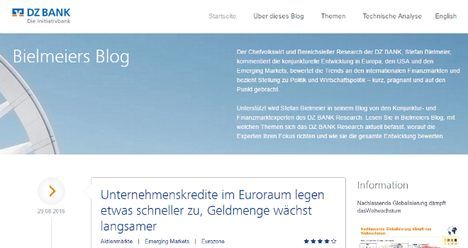 Referenz: Relaunch Bielmeiers Blog & App