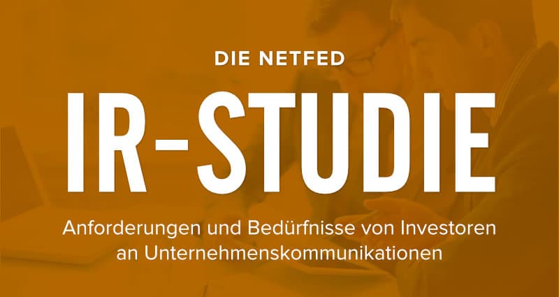 IR-Studie Beitrag: IR-Studie