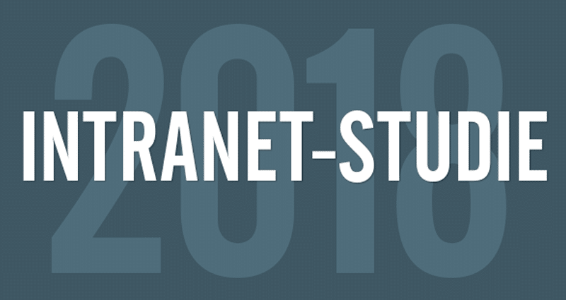 2018: Odyssee im Intranet Beitrag: 2018: Odyssee im Intranet