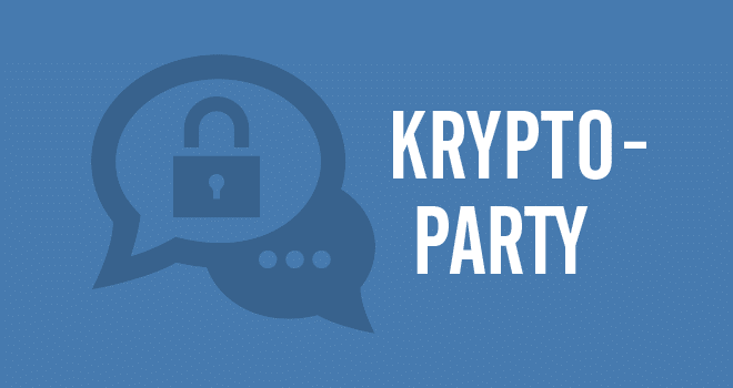 Kryptoparty: Sicher im Netz Veranstaltung: Kryptoparty: Sicher im Netz
