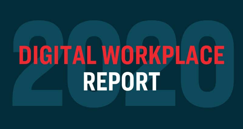 Digital Workplace Report 2020: Defizite in der digitalen Zusammenarbeit Blogpost: Digital Workplace Report 2020: Defizite in der digitalen Zusammenarbeit