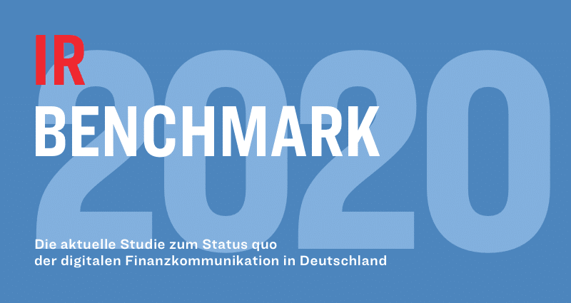 IR Benchmark 2020: Investor Relations und die Krise Beitrag: IR Benchmark 2020: Investor Relations und die Krise