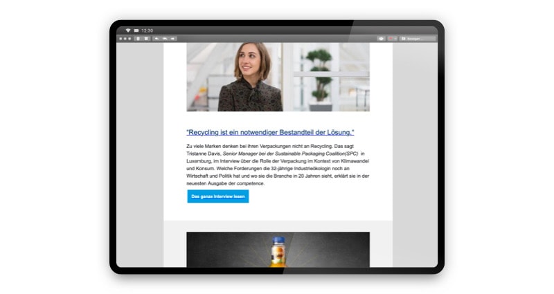 Veranstaltung: Immer auf dem Laufenden: Entwicklung und fortlaufende Optimierung des KHS-Newsletters