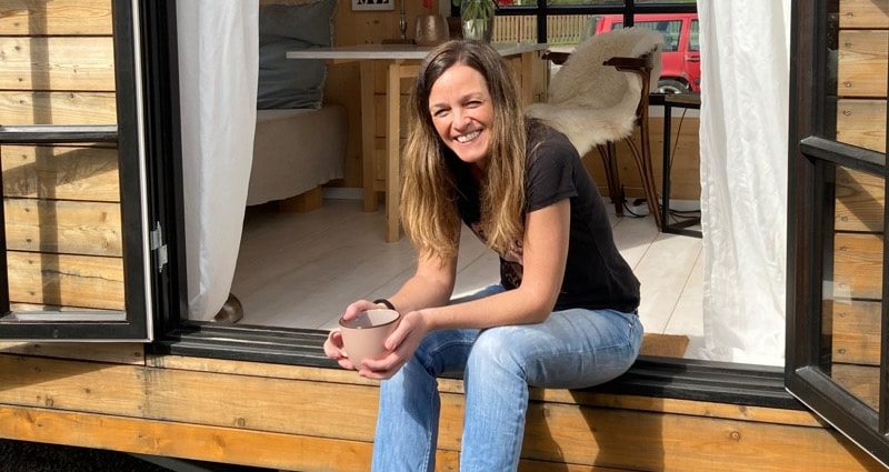 Beitrag: Meet NetFed: Sonja erholt sich am liebsten in ihrem Tiny House