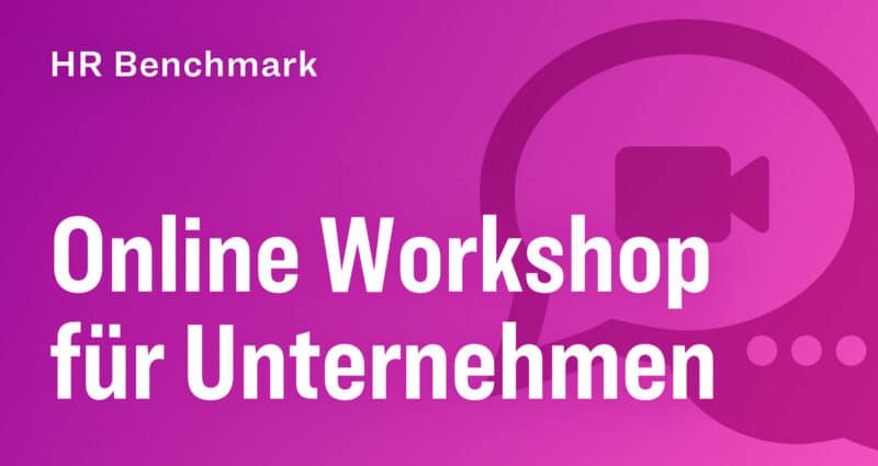 Projekt: Online Workshop zum HR Benchmark