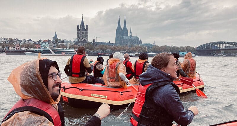 Projekt: Meet NetFed: Der Tag, an dem wir Baggerschiff „Doris” rechts überholten