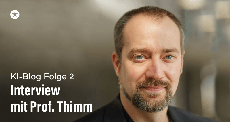 KI-Forscher Matthias Thimm: “Wir möchten, dass das Leben einfacher wird.” Blogpost: KI-Forscher Matthias Thimm: “Wir möchten, dass das Leben einfacher wird.”