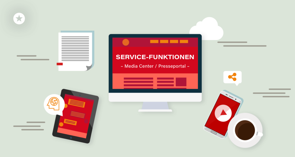 Blogpost: Das Media Center: Diese Service-Funktionen und Tools optimieren die User Experience