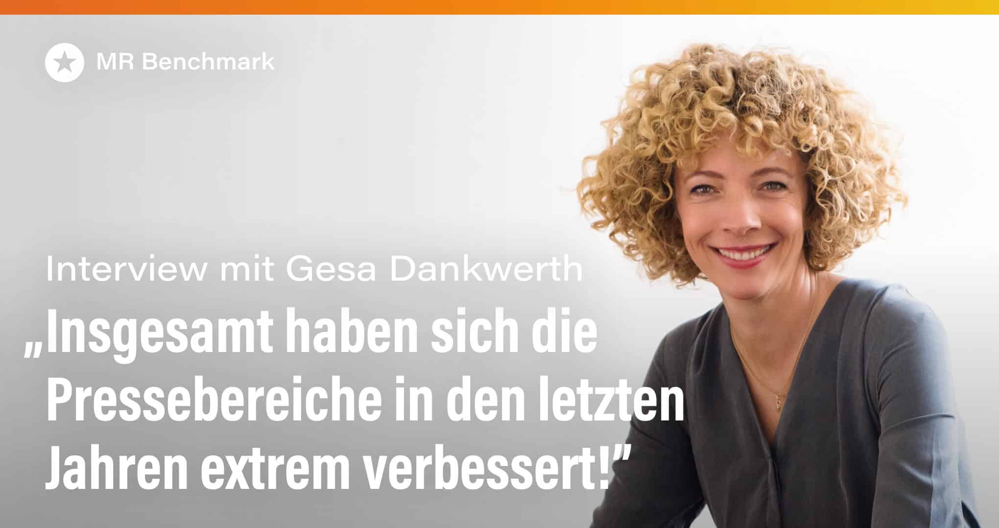 Interview mit der Journalistin Gesa Dankwerth Beitrag: Interview mit der Journalistin Gesa Dankwerth