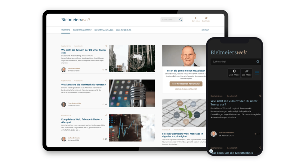 Referenz: So geht digitale Nachhaltigkeit: CO2-Optimierung von „Bielmeiers Welt“