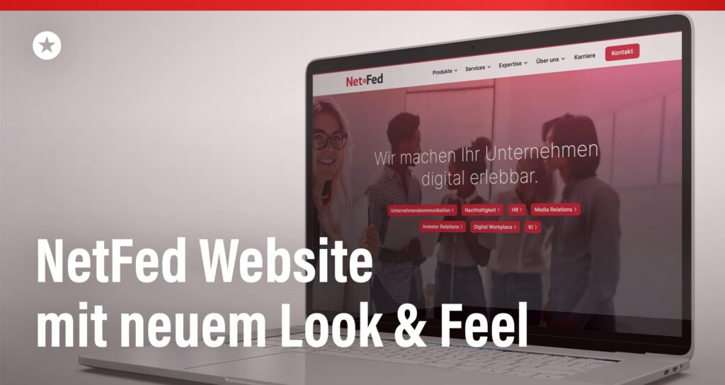 Blogpost: Relaunch der Website: Warum sieht NetFed jetzt anders aus?