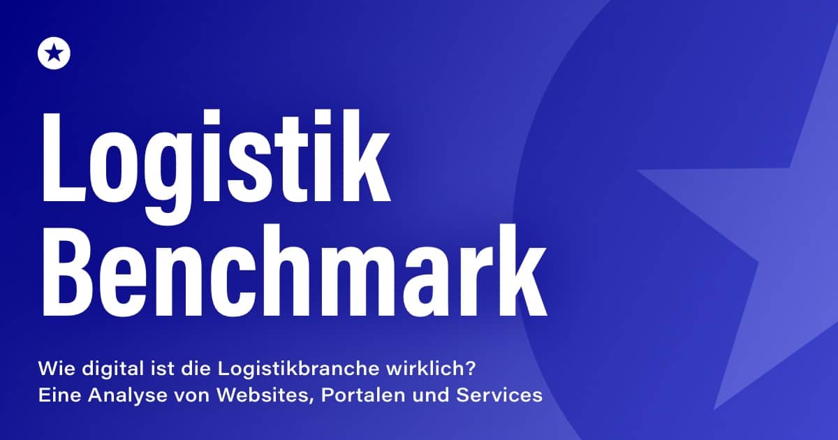 Beitrag: Logistik Benchmark: Große Kluft zwischen Anspruch und digitalem Erlebnis