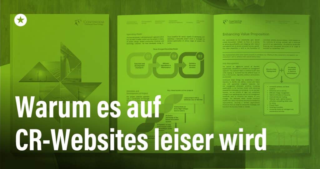 Blogpost: Nachhaltigkeitskommunikation im Rückwärtsgang?